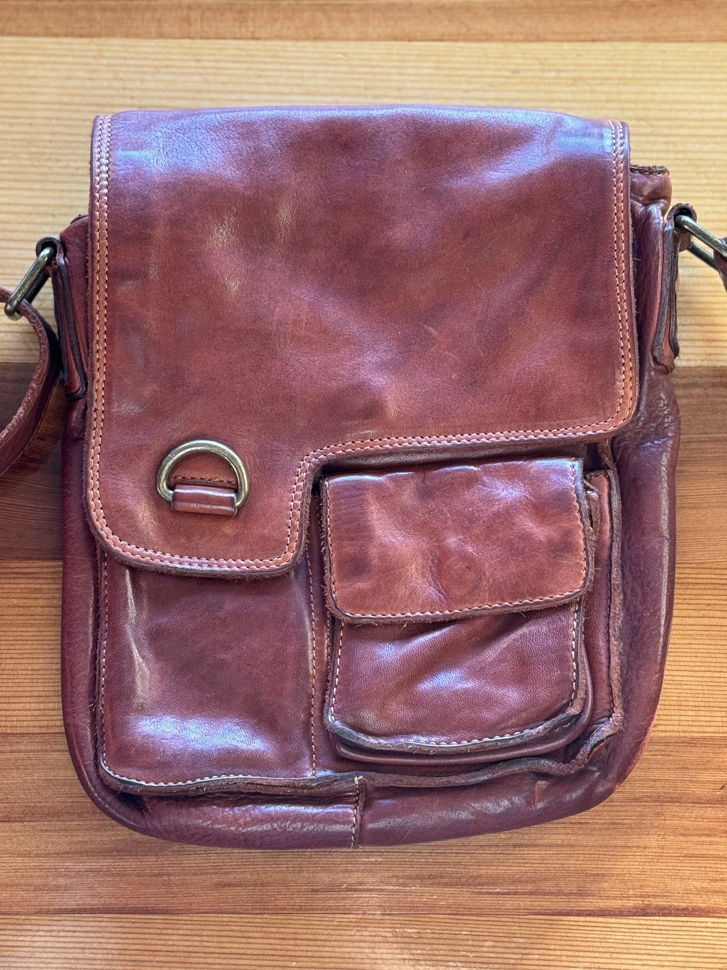 Adrian Klis Crossbody Messenger Bag
