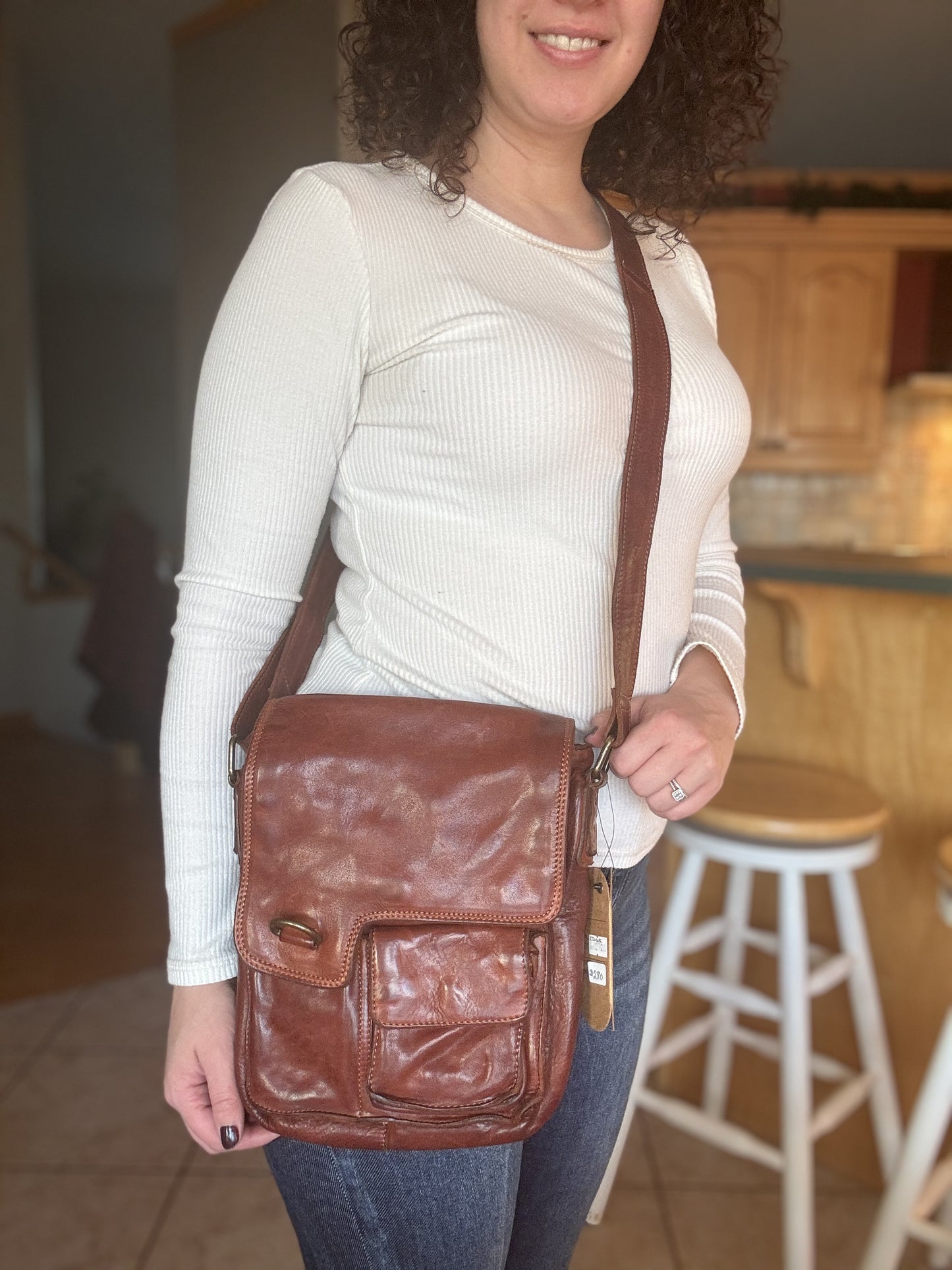 Adrian Klis Crossbody Messenger Bag