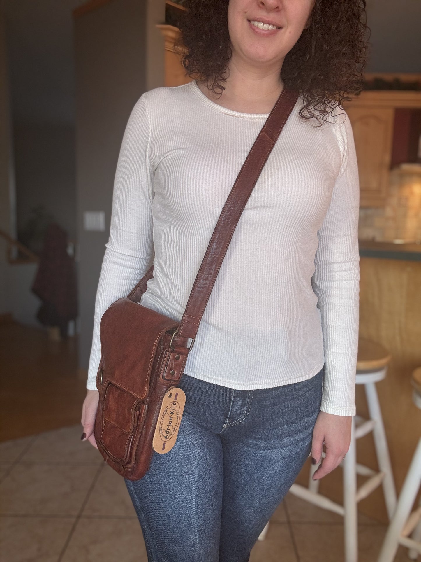 Adrian Klis Crossbody Messenger Bag