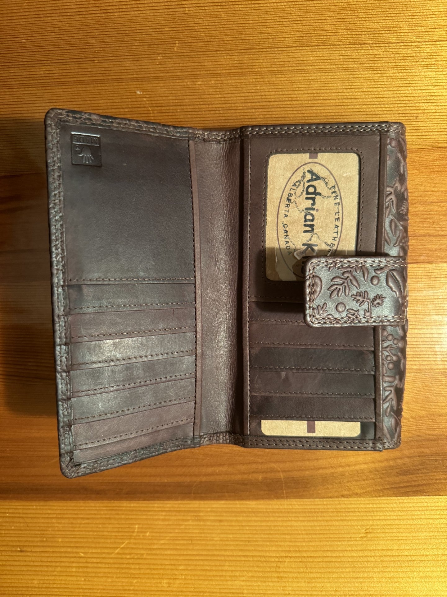 Adrian Klis Embossed Wallet