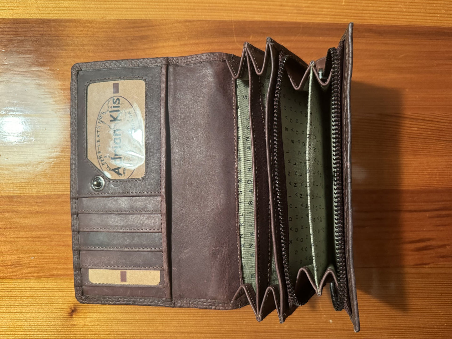 Adrian Klis Embossed Wallet