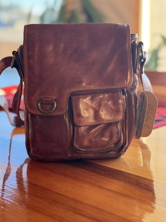 Adrian Klis Crossbody Messenger Bag